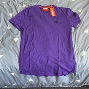 Purple SuperDry shirt brand new